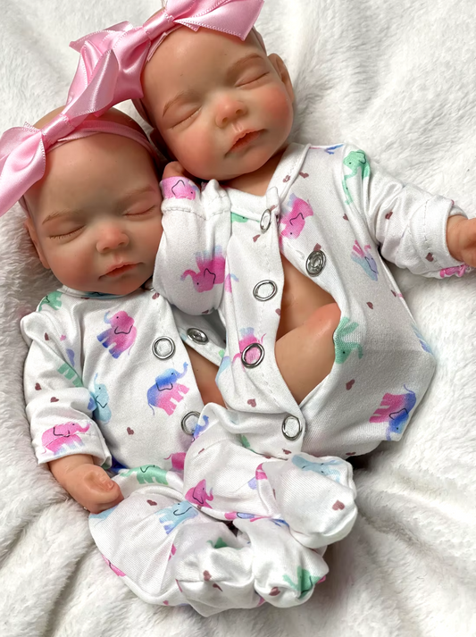 Alex 11-Inch Full Silicone Baby Doll – Hyper-Realistic Sleeping Reborn Baby Girl