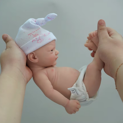 Luna & Toby 12-Inch Micro Preemie Full Silicone Baby Dolls – Hyper-Realistic Girl or Boy Reborn Baby