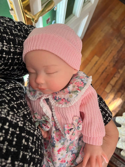 Lil’ Miracle Full Silicone Baby Doll – 14-Inch Reborn Baby Girl