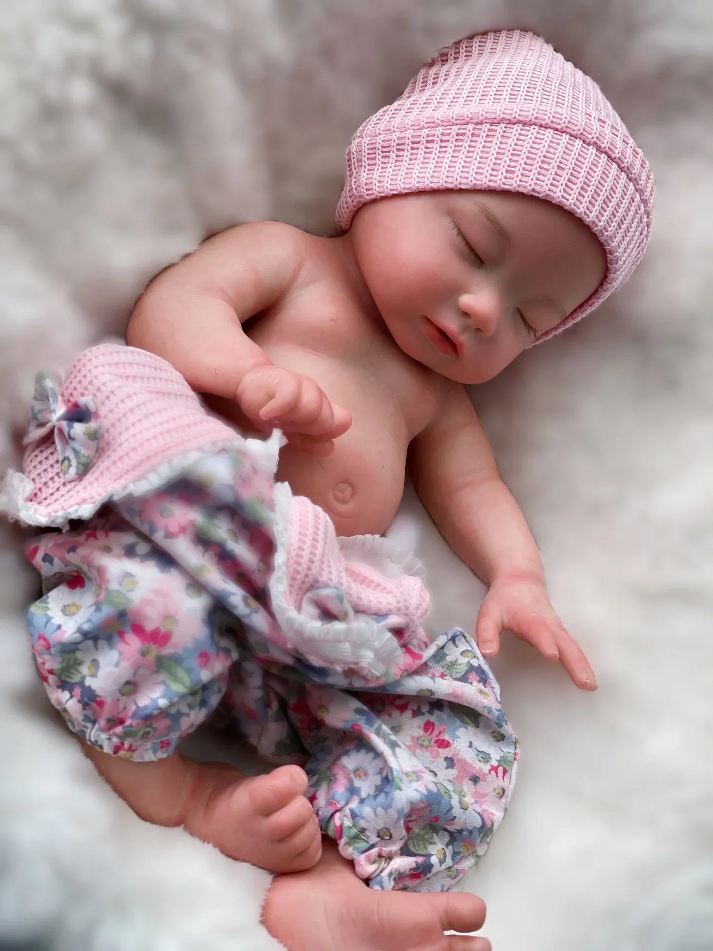 Lil’ Miracle Full Silicone Baby Doll – 14-Inch Reborn Baby Girl