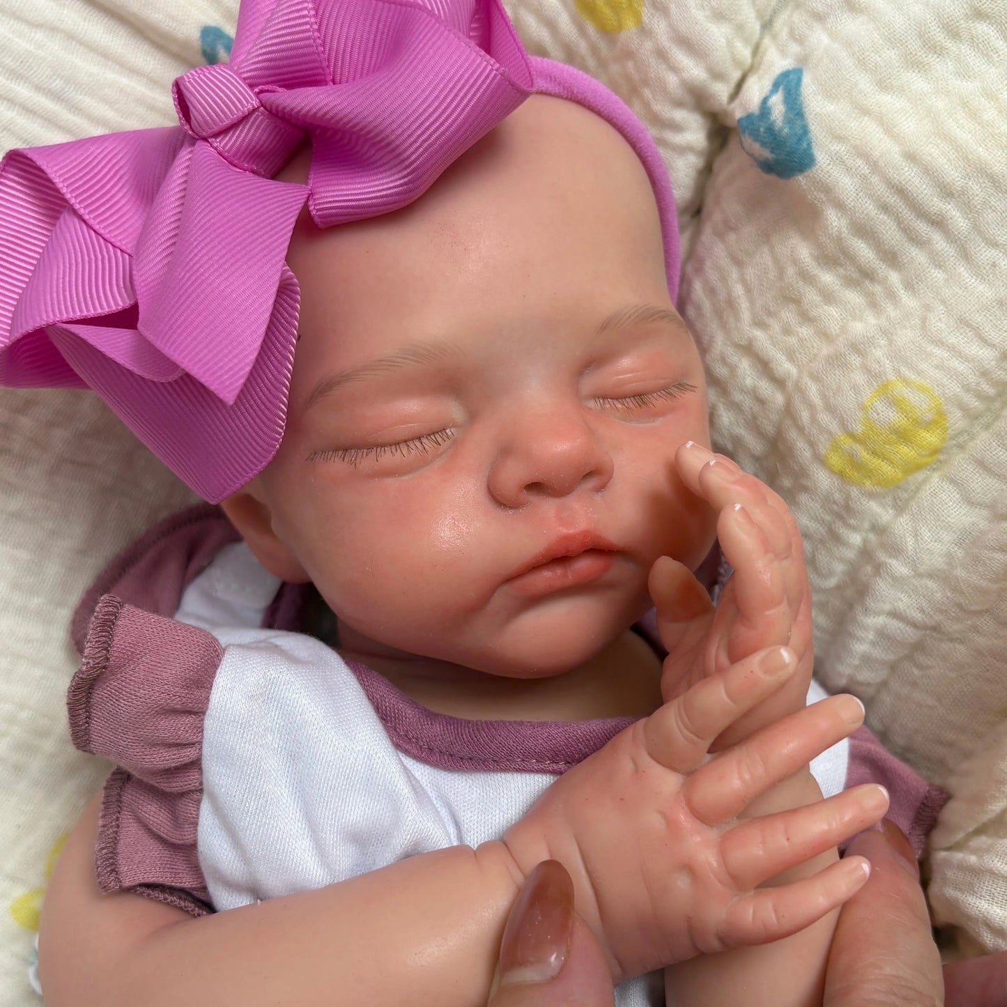 Irys Full Silicone Baby Doll – 18-Inch Reborn Baby Girl