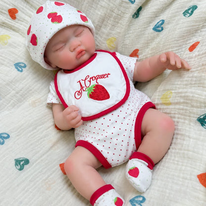 Lottie Full Silicone Baby Doll – 18-Inch Sleeping Reborn Girl